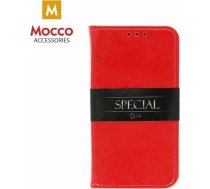 Mocco Special Leather Case Grāmatveida Ādas Telefona Maciņš Priekš Samsung Galaxy J8 Sarkans SAMSUNG GALAXY J8