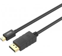 Unitek Cable miniDisplayPort to DisplayPort M/M, 3m; Y-C612BK Y-C612BK