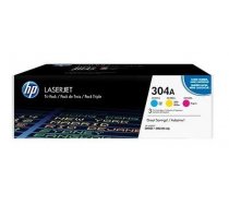 Hewlett-packard TONER CYAN/MAGENTA/YELLOW/304A 3-PACK CF372AM HP CF372AM