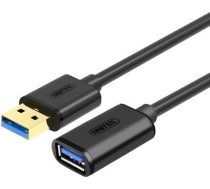 Unitek USB extension converter USB cable 1.5 m USB 3.0 Gen 1 (3.1 Gen 1) USB A Black Y-C458GBK