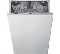Whirlpool WSIC 3M17 iebūvējamā trauku mazgājamā mašīna, 45cm WSIC3M17