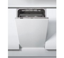 WHIRLPOOL WSIO3T223PCEX trauku mazg. mašīna, iebūvējama 45cm WSIO3T223PCEX