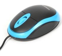 Omega OM06VBL Standarta Optiskā Datora Pele Ar Vadu / 1200 DPI / USB Zila OMEGA