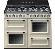 Smeg TR4110P1 Cooker | 110x60 cm | Victoria | Cream | Hob type: Gas | Type of main oven: Thermo-ventilated | Type of second oven: Fan assisted | A | A TR4110P1