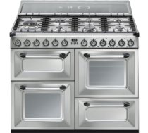 Smeg TR4110X-1 Cooker | 110x60 cm | Victoria | Stainless steel | Hob type: Gas | Type of main oven: Thermo-ventilated | Type of second oven: Fan assisted | A | A TR4110X-1