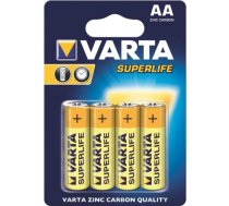 VARTA zinc carbon batteries R6 (AA) 4pcs superlife BAVA 2006