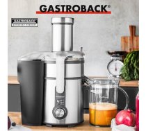 Gastroback Design Multi Juicer Digital Type Automatic juicer, Stainless steel, 1300 W, Extra large fruit input, Number of speeds 5 40151