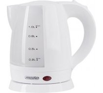 Mesko Kettle MS 1276 Standard, Plastic, White, 1600 W, 360° rotational base, 1 L MS 1276