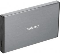 Natec external enclosure RHINO GO for 2,5'' SATA, USB 3.0, Grey NKZ-1281