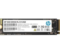 HP SSD EX950 512GB, M.2 PCIe Gen3 x4 NVMe, 3500/2250 MB/s, IOPS 390/370K 5MS22AA#ABB