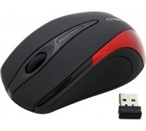ESPERANZA Wireless Mouse Optical EM101R USB|NANO Output 2,4 GHz|Czerwona EM101R - 5905784767017
