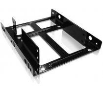 Raidsonic IcyBox Internal Mounting frame 3,5 '' for 2x 2.5'', Black IB-AC643