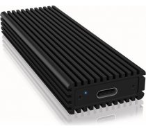 Raidsonic IcyBox External enclosure for M.2 NVMe SSD, USB 3.1 Type-C, Black IB-1816M-C31