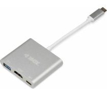 Ibox HUB I-BOX USB TYP C - USB 3.0, HDMI, USB C, POWER DELIVERY IUH3CFT1