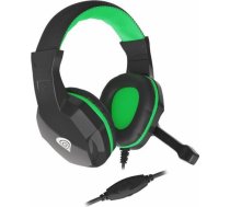 Natec GENESIS Gaming headset ARGON 100 Stereo Black-Green NSG-1435