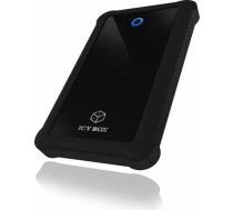 Raidsonic IcyBox External enclosure for 2,5'' SATA HDD/SSD, USB 3.0, Black IB-233U3-B