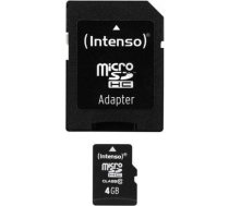 Intenso micro SD 4GB SDHC card class 10 3413450
