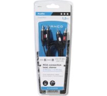 Vivanco cable 2xRCA - 2xRCA 1.5m (46012) 46012