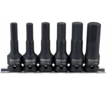 Triecienmuciņu seškanšu komplekts 8-19mm 1/2" 6-gab, Kstools 515.1104&KST