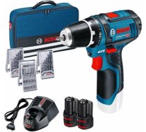 Bosch GSR 12V-15 akumulatora skrūvgriezis ar piederumiem 0615990G6L