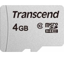 Transcend Memory card 4GB microSDHC 300S TS4GUSD300S