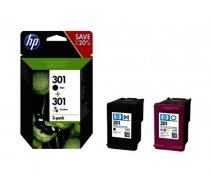 Hewlett-packard INK CARTRIDGE BLACK+COLOR/NO.301 N9J72AE HP N9J72AE