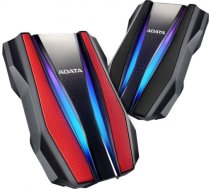 A-data External HDD Adata Durable HD770 2TB USB3 Red, IP68 certificate AHD770G-2TU32G1-CRD