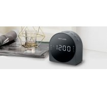 Muse Dual Alarm Clock radio PLL M-185CR AUX in, M-185CR
