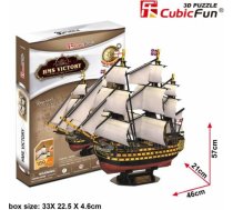 Cubic Fun CubicFun 3D puzle kuģis HMS Victory T4019H