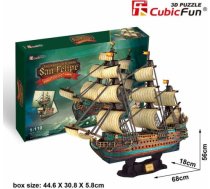Cubic Fun CubicFun 3D Puzle kuģis "The San Felipe" T4017H