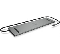 Raidsonic IcyBox Docking Station USB Type-C, 3xUSB 3.0, 2xHDMI, VGA IB-DK2106-C