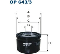 Filtron Eļļas filtrs OP643/3 OP643/3