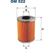 Filtron Eļļas filtrs OM522 OM522