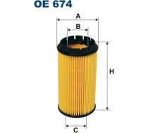 Filtron Eļļas filtrs OE674 OE674