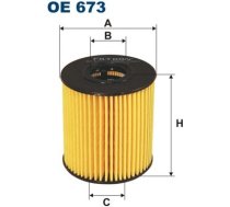 Filtron Eļļas filtrs OE673 OE673