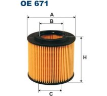 Filtron Eļļas filtrs OE671 OE671