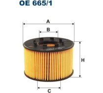 Filtron Eļļas filtrs OE665/1 OE665/1