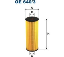 Filtron Eļļas filtrs OE640/3 OE640/3