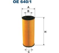 Filtron Eļļas filtrs OE640/1 OE640/1