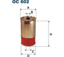 Filtron Eļļas filtrs OC602 OC602