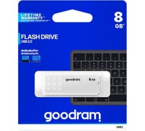 GOODRAM memory USB UME2 8GB USB 2.0 White UME2-0080W0R11