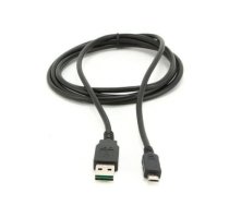 Gembird double-sided USB 2.0 AM to Micro-USB cable, 1 m, CC-MUSB2D-1M