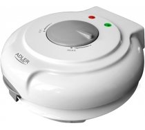 Adler Waffle maker AD 3038 White, 1500 W, Round, Number of waffles 1 AD 3038