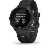Garmin Forerunner 245 Music GPS Running Watch, Black/Red 010-02120-30