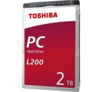 TOSHIBA L200 2TB SATA 3.0 2,5" 5400rpm HDD HDWL120UZSVA