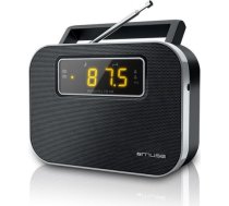 Muse M-081R Black, Alarm function, 2-band PLL portable radio M-081R
