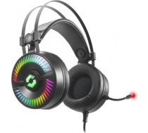 Speedlink austiņas + mikrofons Quyre RGB 7.1, melna (SL-860006-BK) SL-860006-BK