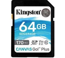 MEMORY SDXC 64GB UHS-I/SDG3/64GB KINGSTON SDG3/64GB