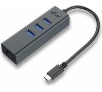 I-TEC USB-C Metal HUB 3 Port Giga Lan C31METALG3HUB