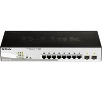 D-link DLINK 8x L2 PoE Smart Mngd GigabitSwitch DGS-1210-08P